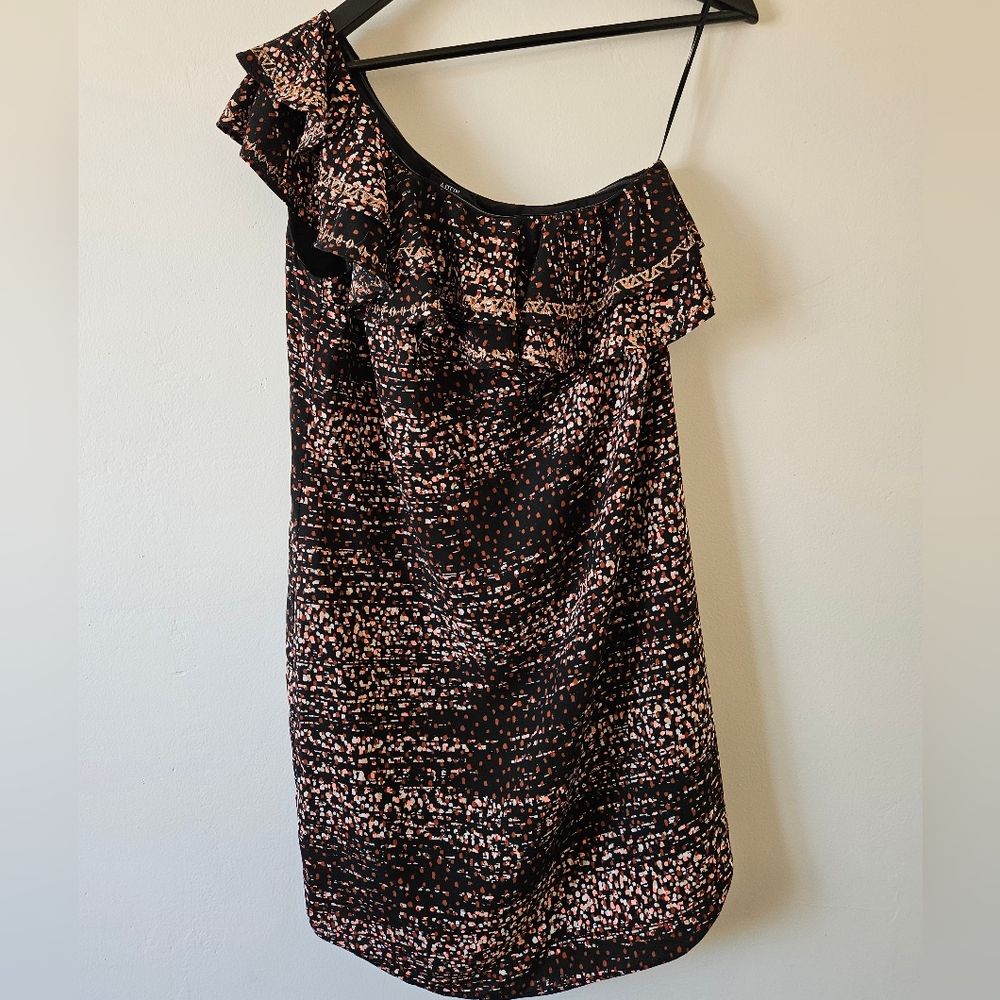 Apt 9 One Shoulder Ruffle Dress - Picture 2 of 6